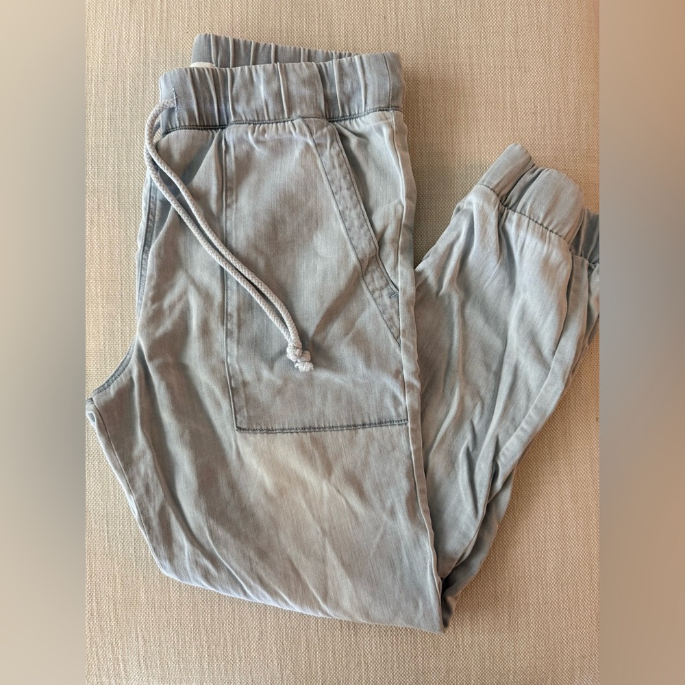 Bella Dahl Light Gray Joggers